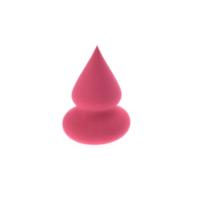 Éponge de maquillage du maquillage du maquillage des cônes tridimensionnel rose