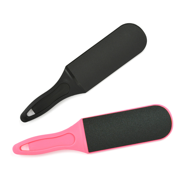 Pedicure Salon Callus Remover Lime à pied en plastique pour papier de verre